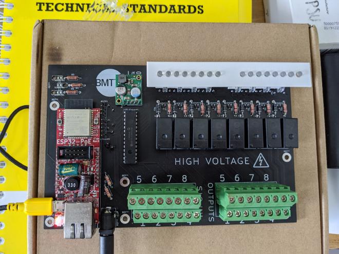 The assembled OSC-i/o module